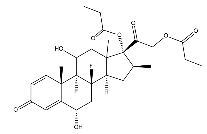 11-Oxo- Betamethasone 17,21 Dipropionate6β-Hydroxy Betamethasone 17,21 Dipropionate
